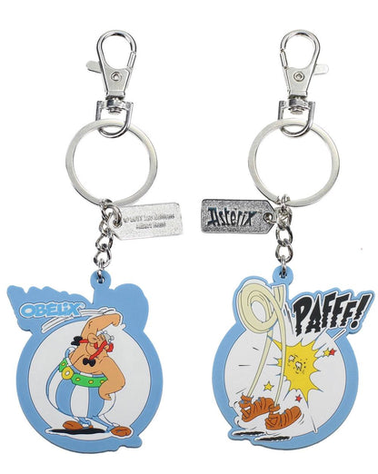 Asterix: Obelix pafff omkeerbare rubber sleutelhanger