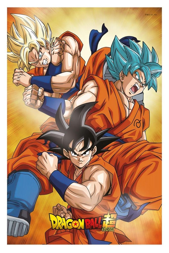 Dragon Ball Super 3D-poster Champa Goku 38 x 58 cm