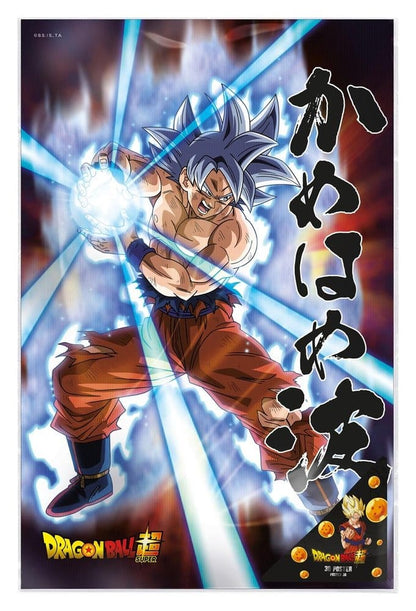 Dragon Ball Super 3D-poster Survival Goku 38 x 58 cm