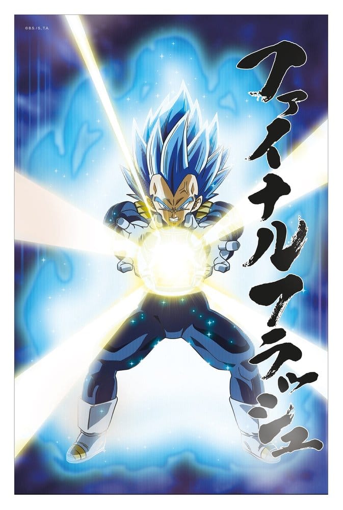 Dragon Ball Super 3D-poster Survival Vegeta 38 x 58 cm