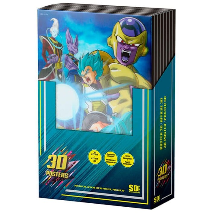 Dragon Ball 3D-poster Dragon Ball & Dragon Ball Super 38 x 58 cm display (14)