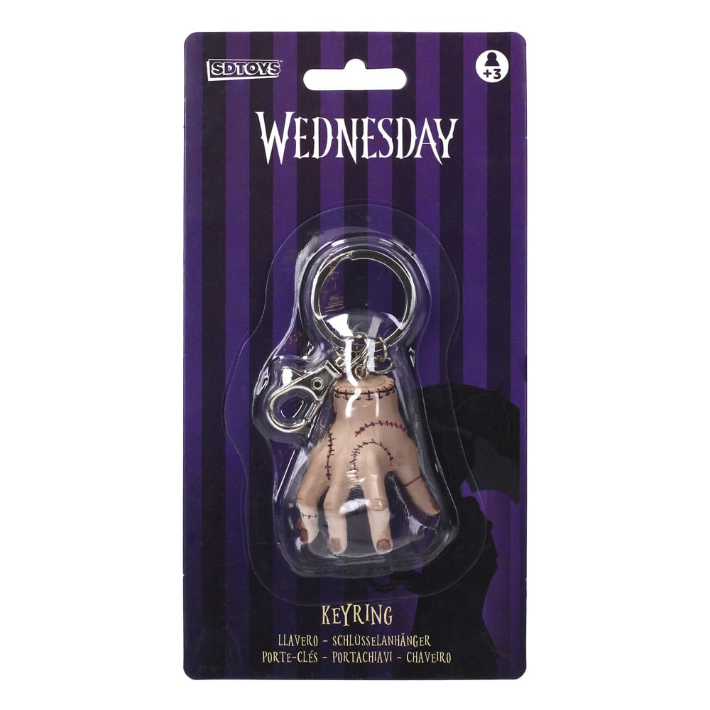 Woensdag Sleutelhanger Ding 7 cm