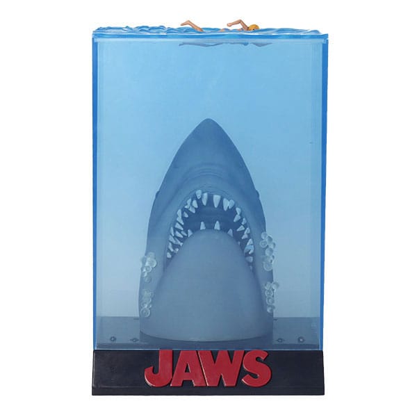 Jaws 3D Poster PVC-figuur 50-jarig jubileum 26 cm
