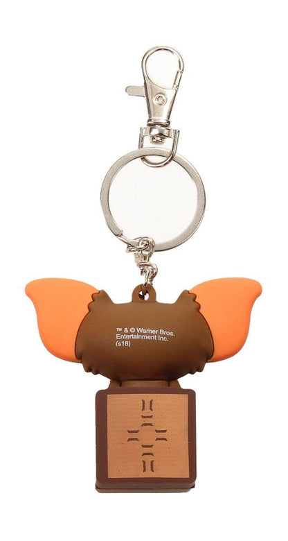 Gremlins Pokis rubberen sleutelhanger Gizmo in een doosje 6 cm