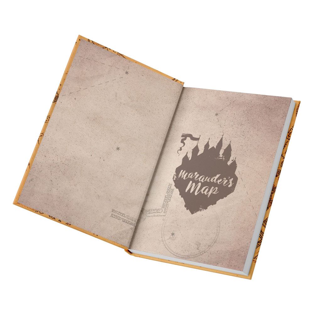 Harry Potter -notebook met de kaart van Light Marauder