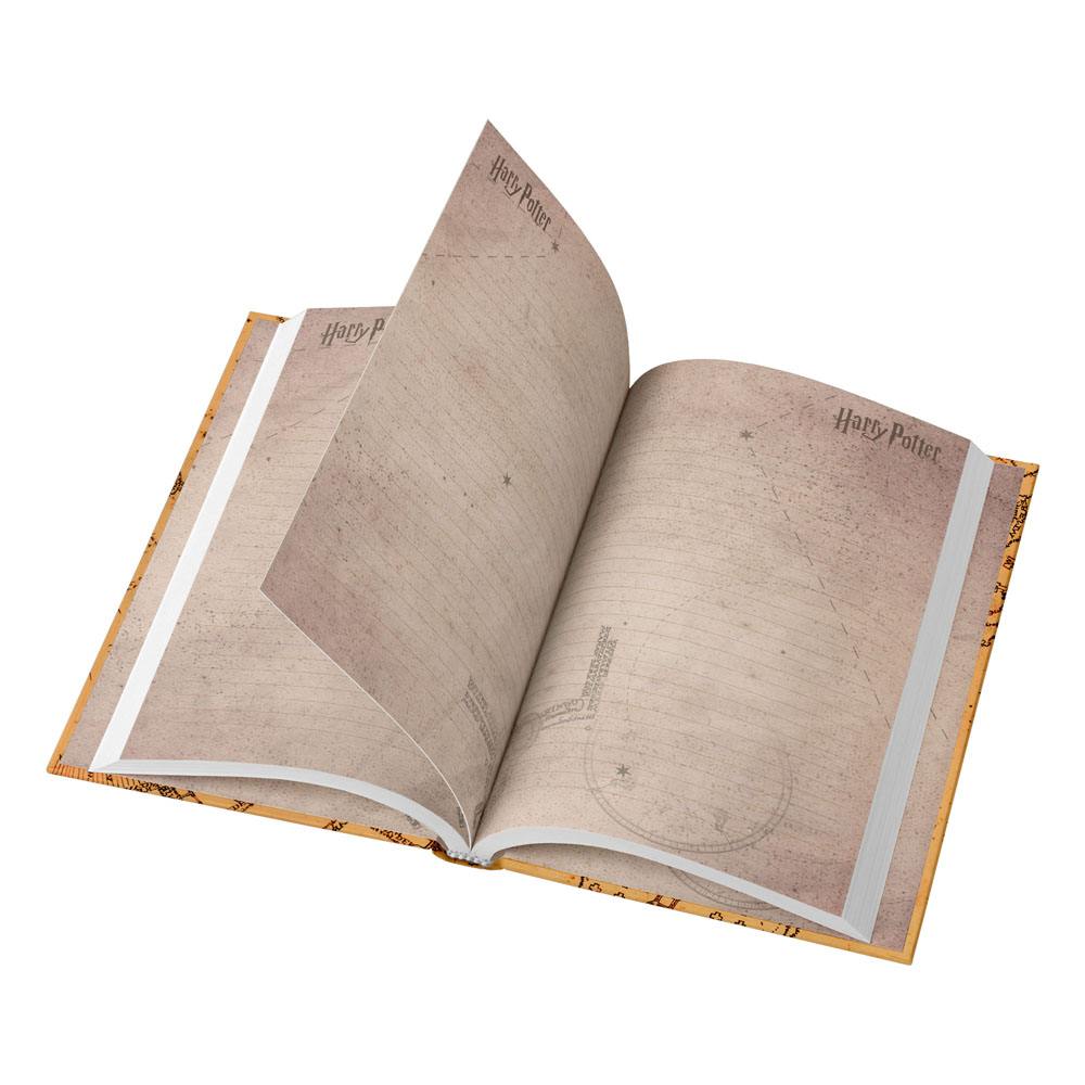 Harry Potter -notebook met de kaart van Light Marauder