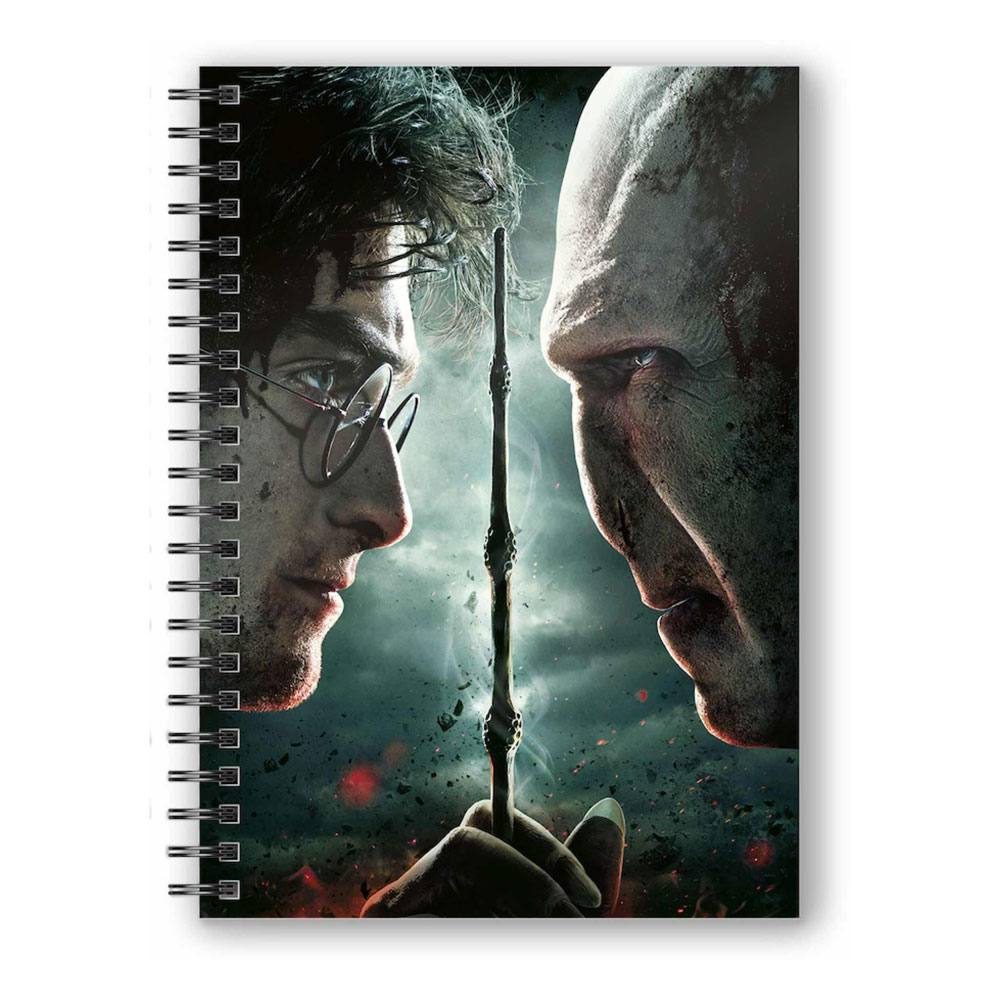 Harry Potter Notitieboekje met 3D-effect Harry Potter vs. Voldemort