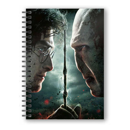 Harry Potter Notitieboekje met 3D-effect Harry Potter vs. Voldemort
