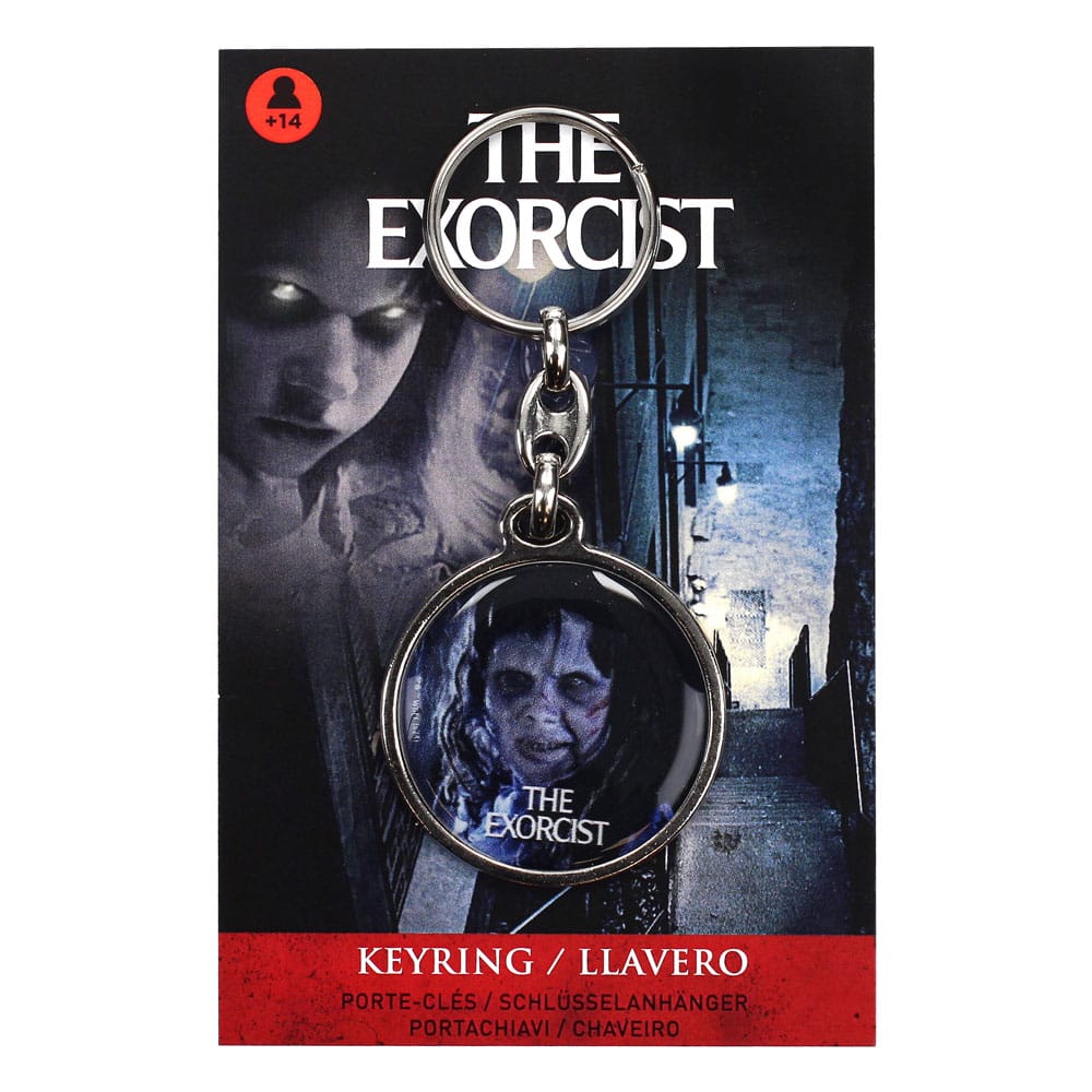 De Exorcist cadeauset mok en sleutelhanger posterprint zwart-wit