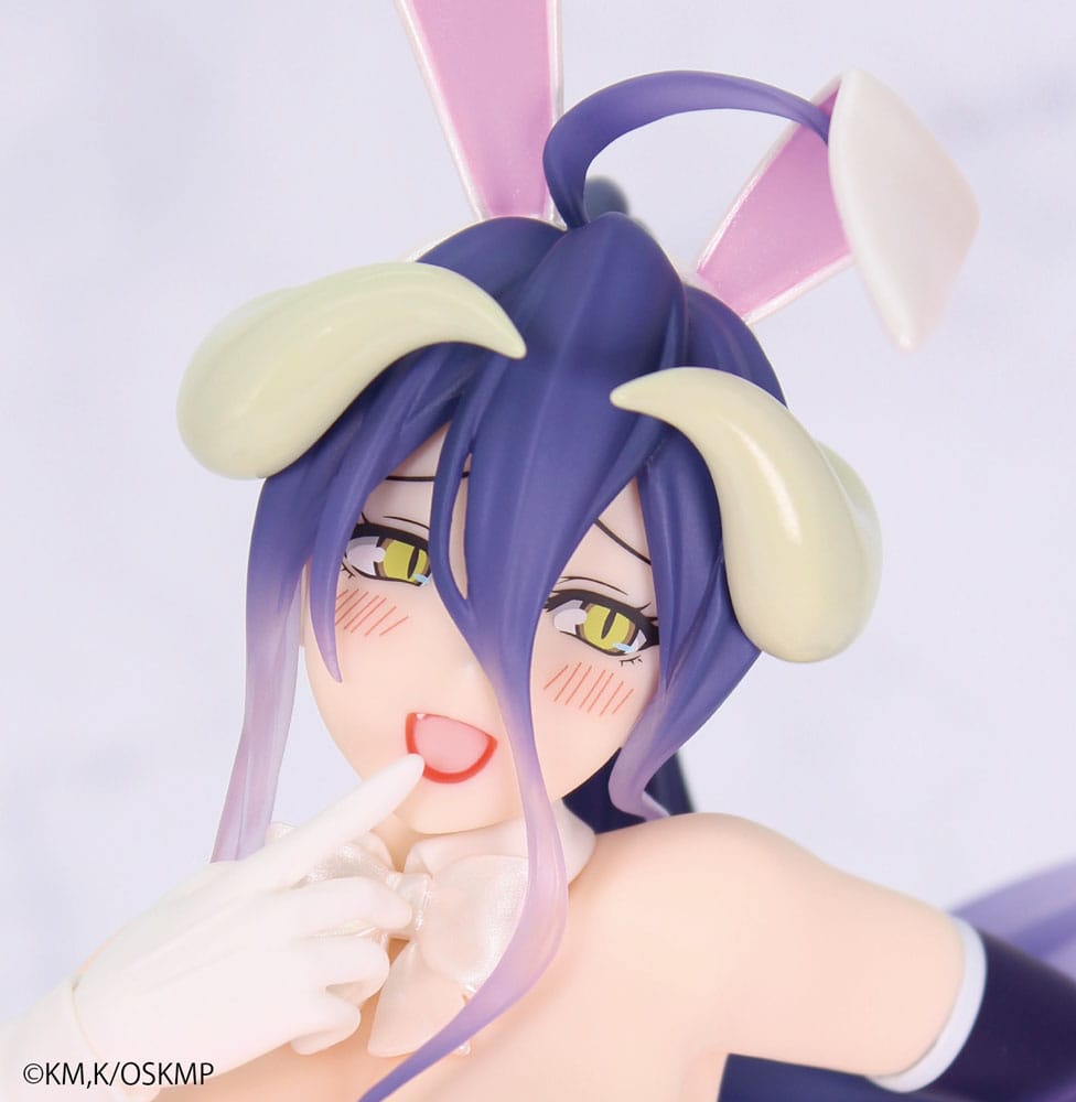 Overlord één-zevende karaat PVC-beeld 1/7 Albedo Bunny wit Ver. 19 cm