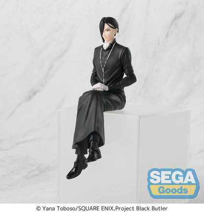 Black Butler: Kostschool Arc PM Zitstokken PVC Beeld Sebastian Michaelis 16 cm