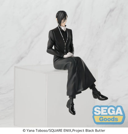 Black Butler: Kostschool Arc PM Zitstokken PVC Beeld Sebastian Michaelis 16 cm