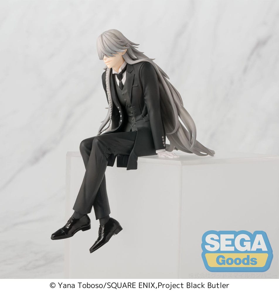 Black Butler: Kostschool Arc PM Zitstokken PVC Beeld Undertaker 13 cm