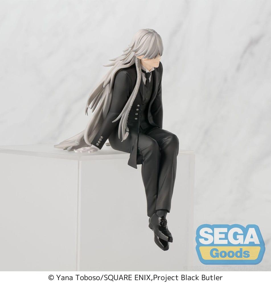Black Butler: Kostschool Arc PM Zitstokken PVC Beeld Undertaker 13 cm