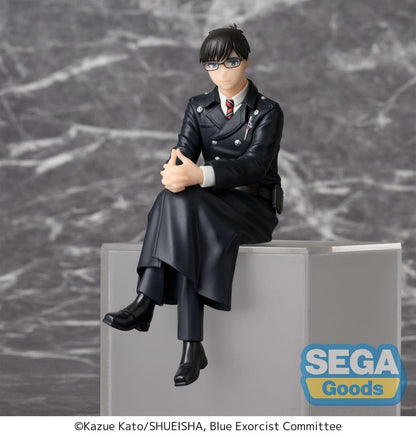 Blauwe Exorcist Shimane Illuminati Saga PM Zitstok PVC Beeld Yukio Okumura 14 cm