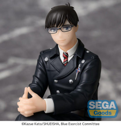 Blauwe Exorcist Shimane Illuminati Saga PM Zitstok PVC Beeld Yukio Okumura 14 cm