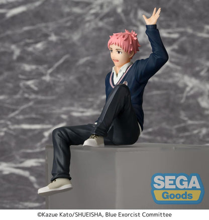 Blauwe Exorcist Shimane Illuminati Saga PM Zitstok PVC-beeld Renzo Shima 14 cm