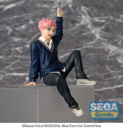 Blauwe Exorcist Shimane Illuminati Saga PM Zitstok PVC-beeld Renzo Shima 14 cm