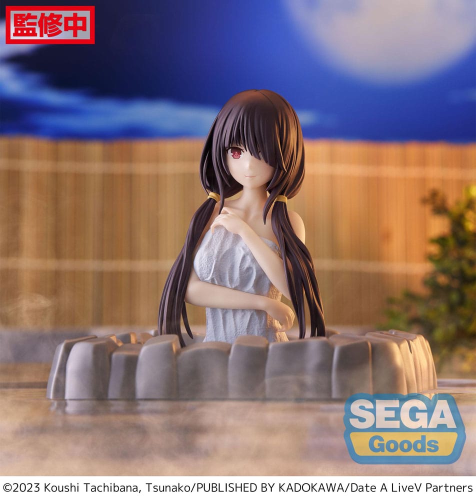 Datum een ​​live v thermae utopia pvc standbeeld kurumi tokisaki staartjes 10 cm