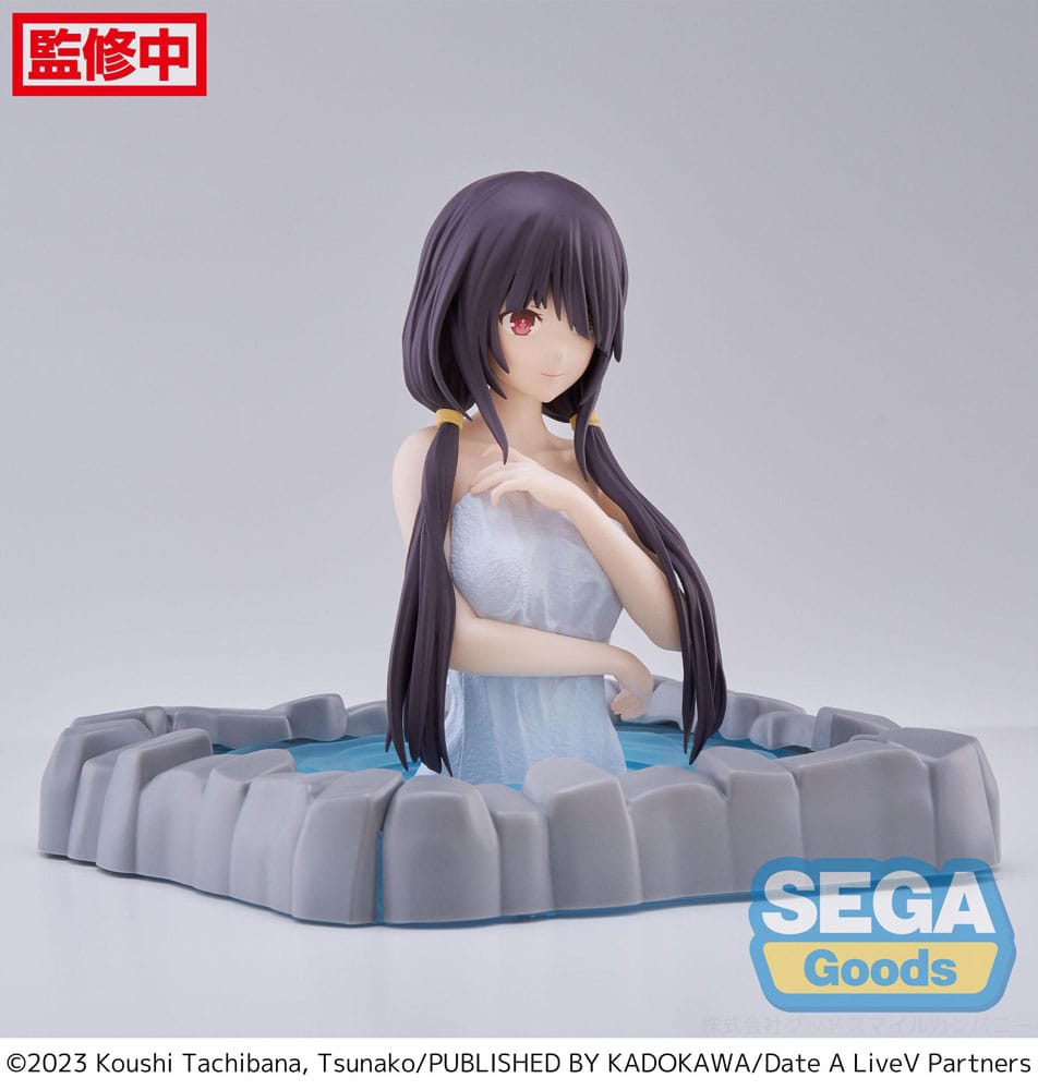Datum een ​​live v thermae utopia pvc standbeeld kurumi tokisaki staartjes 10 cm