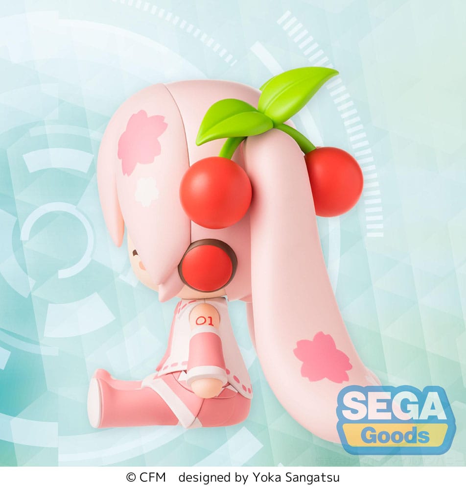 Character Vocal Series 01: Hatsune Miku Fuwa Petit Chibi-figuur Sakura Miku 8 cm