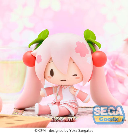 Character Vocal Series 01: Hatsune Miku Fuwa Petit Chibi-figuur Sakura Miku 8 cm