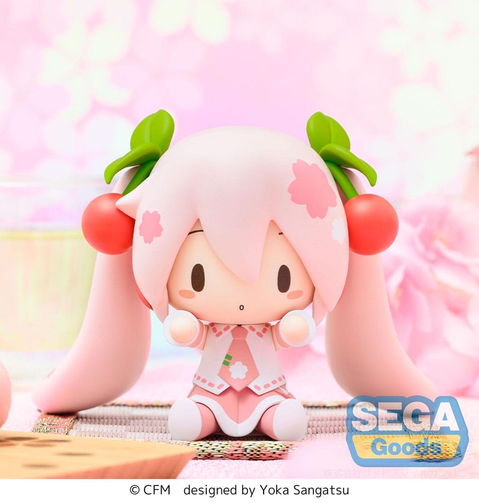 Character Vocal Series 01: Hatsune Miku Fuwa Petit Chibi-figuur Sakura Miku 8 cm