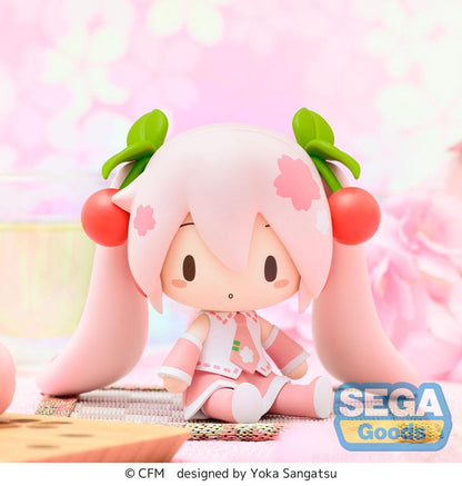 Character Vocal Series 01: Hatsune Miku Fuwa Petit Chibi-figuur Sakura Miku 8 cm