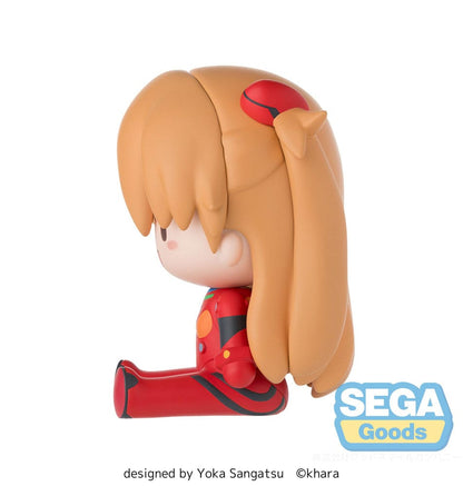 Evangelion: Nieuwe Theatrale Editie Fuwa Petit Chibi Figuur Asuka Plug Suit 8 cm
