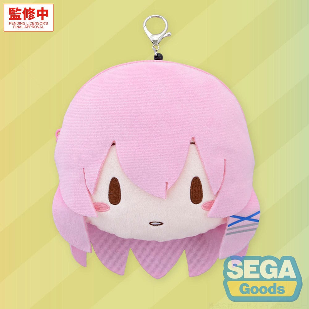 Hatsune Miku: kleurrijk podium! Pluche sleutelhanger Megurine Luka School Sekai 15 cm