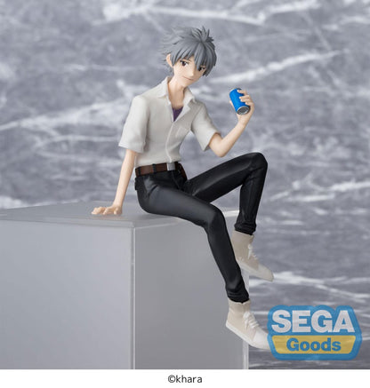 Evangelion: Nieuwe Theatrale Editie PM Zitbaar PVC-beeld Kaworu Nagisa 14 cm