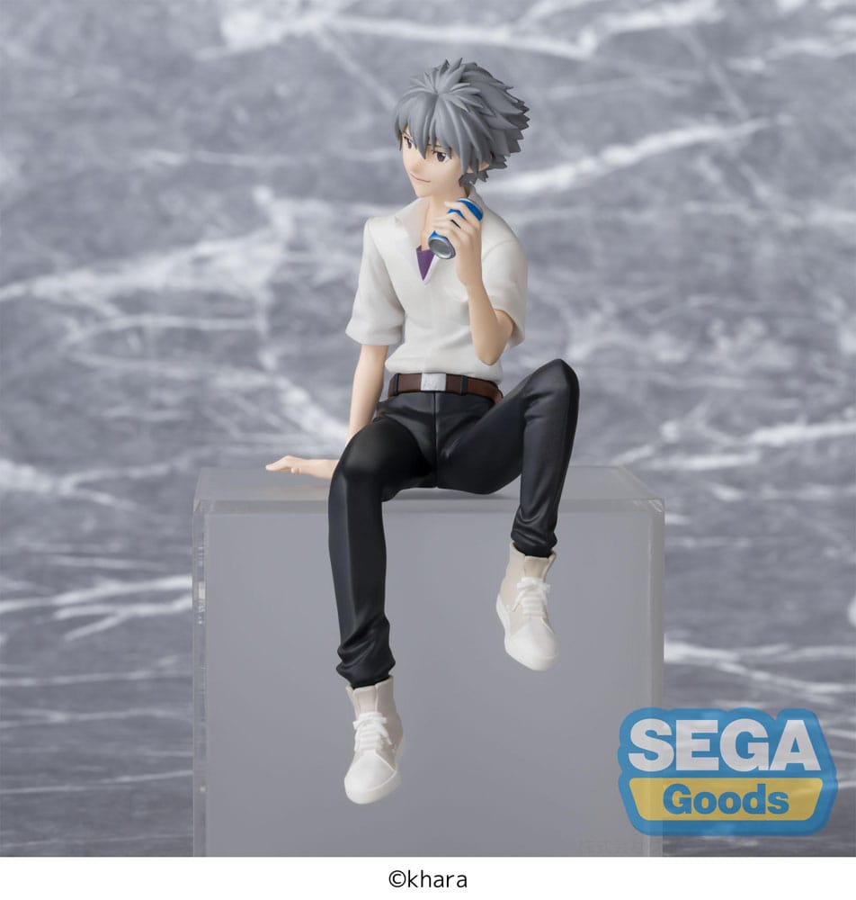 Evangelion: Nieuwe Theatrale Editie PM Zitbaar PVC-beeld Kaworu Nagisa 14 cm
