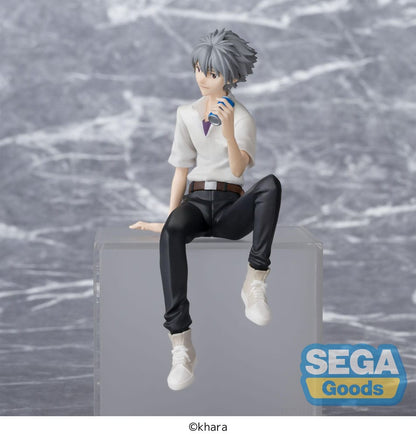 Evangelion: Nieuwe Theatrale Editie PM Zitbaar PVC-beeld Kaworu Nagisa 14 cm