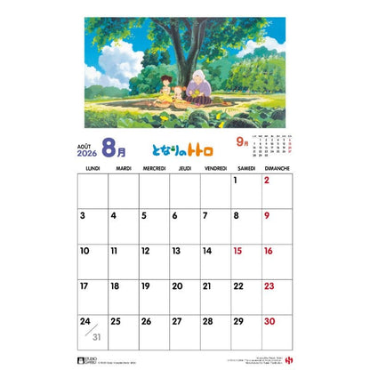 My Neighbor Totoro Kalender 2026 *Franse versie*