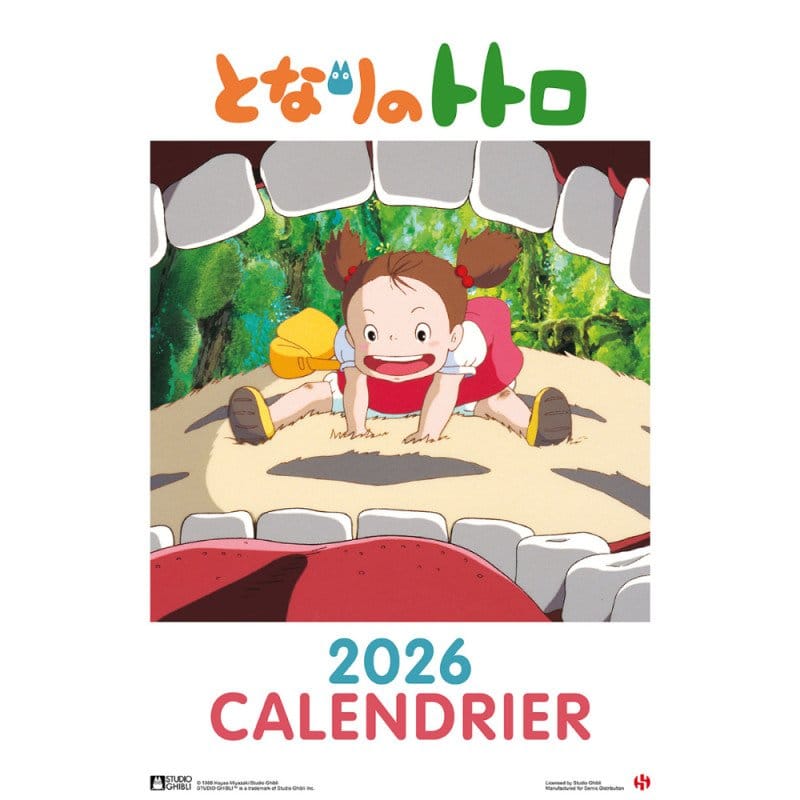 My Neighbor Totoro Kalender 2026 *Franse versie*