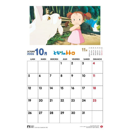 My Neighbor Totoro Kalender 2026 *Franse versie*