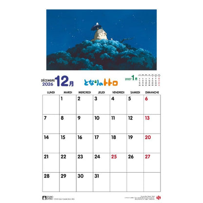 My Neighbor Totoro Kalender 2026 *Franse versie*