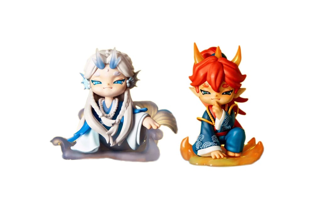 Originele karakterhandelfiguren op zoek naar bergen en zeeën, sterren 9 cm assortiment (6)