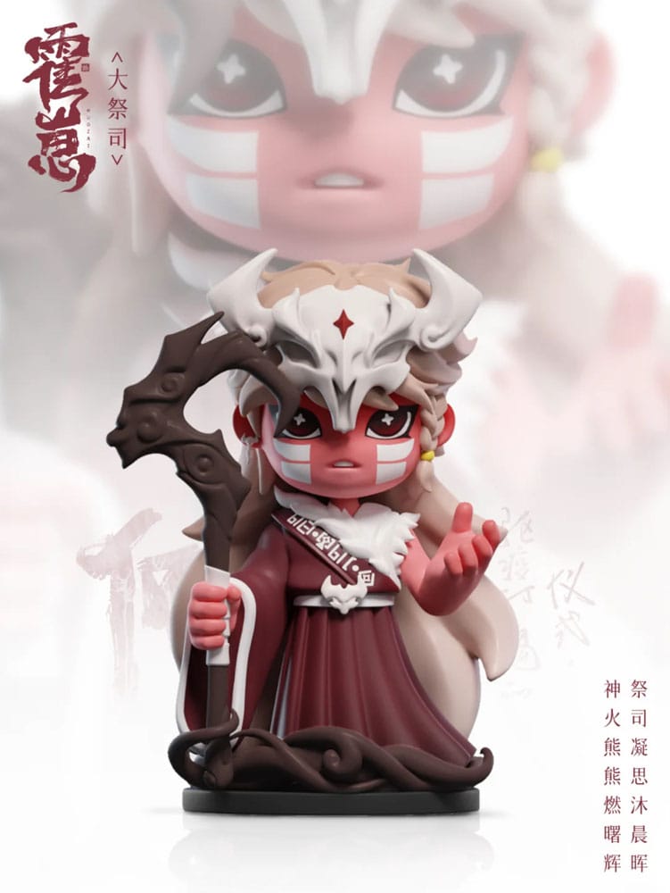Originele karakterhandelfiguren Huozai Wusheng Group Portrait Series 8 cm assortiment (6)