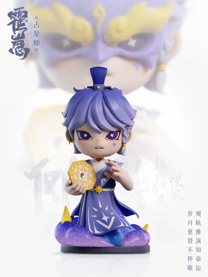 Originele karakterhandelfiguren Huozai Wusheng Group Portrait Series 8 cm assortiment (6)