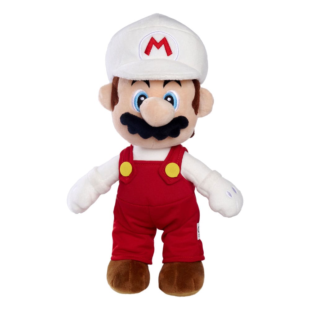 Super Mario pluche figuur Feuer Mario 30 cm
