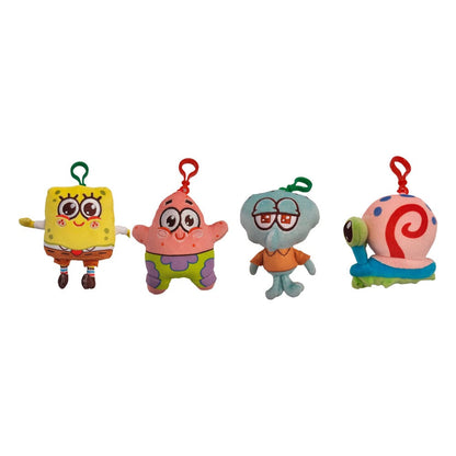 SpongeBob SquarePants Plush Keychains bewoners 10 cm assortiment (12)