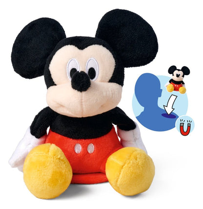 Disney pluche figuur Mickey schouderrijder 12 cm