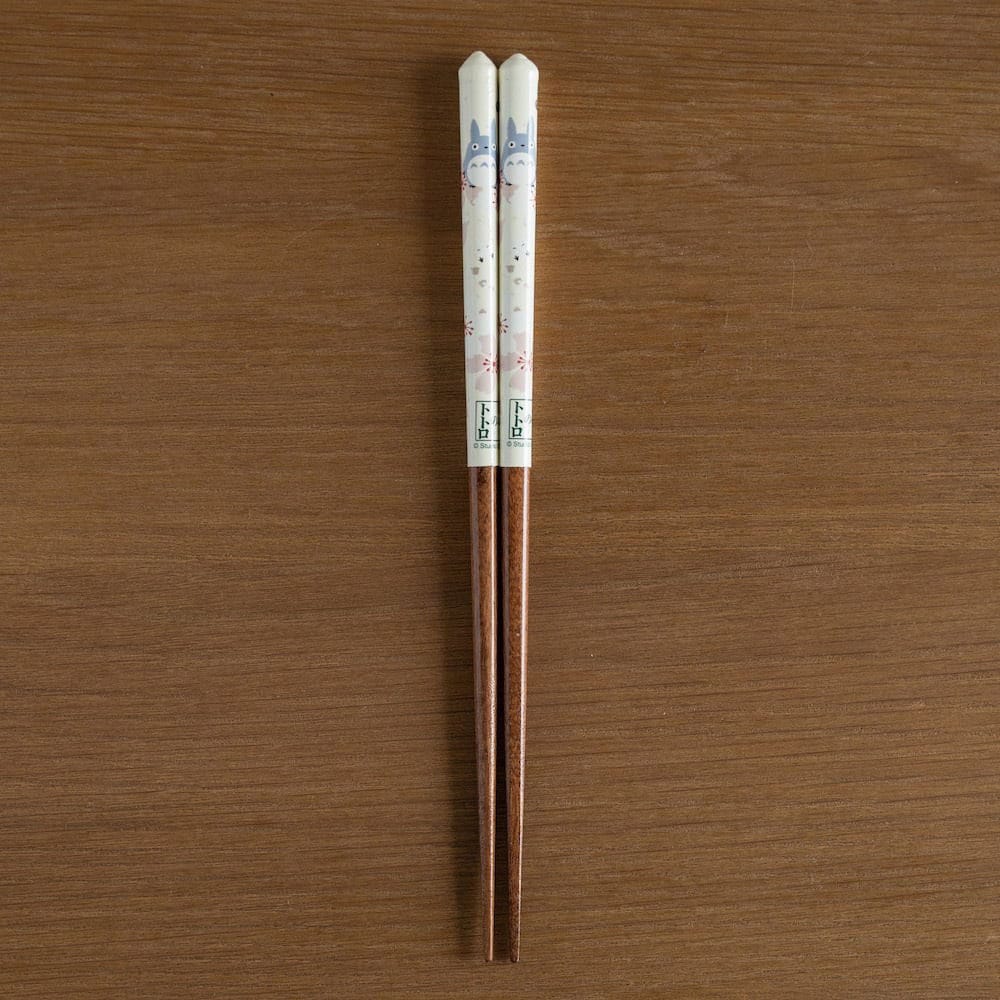 Studio Ghibli Lacquered Chopsticks Sketches My Neighbor Totoro Cherry Tree 21 cm