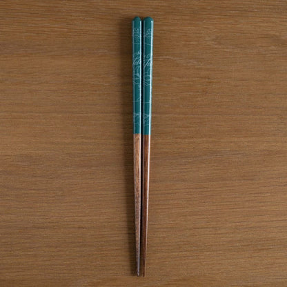 Studio Ghibli Lacquered Chopsticks Sketches My Neighbor Totoro Deep Green 21 cm