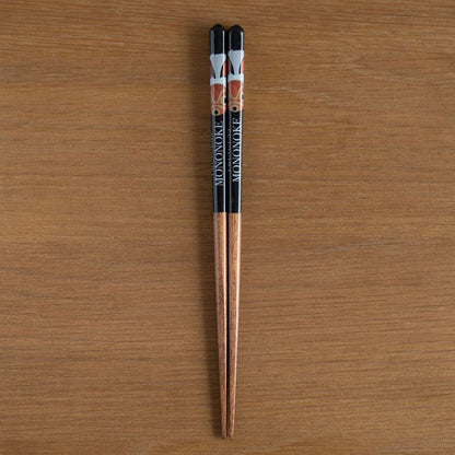 Studio Ghibli Lacquered Chopsticks Sketches Princess Mononoke San's Mask 21 cm