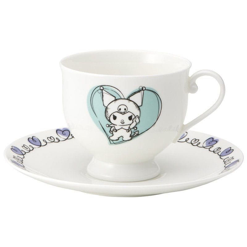 Sanrio Bone China Mok & Bordenset Kuromi