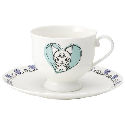 Sanrio Bone China Mok & Bordenset Kuromi
