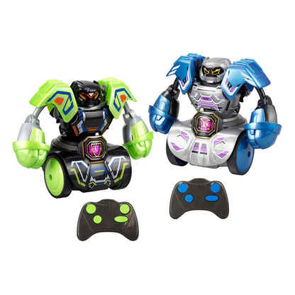 Silverlit Robo Kombat Tornado op afstand bestuurbare robots 2er - Set groen/blauw