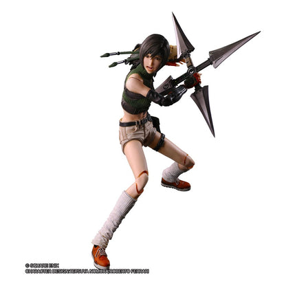 Final Fantasy VII Play Arts Kai Action Figuur Yuffie Kisaragi 25 cm